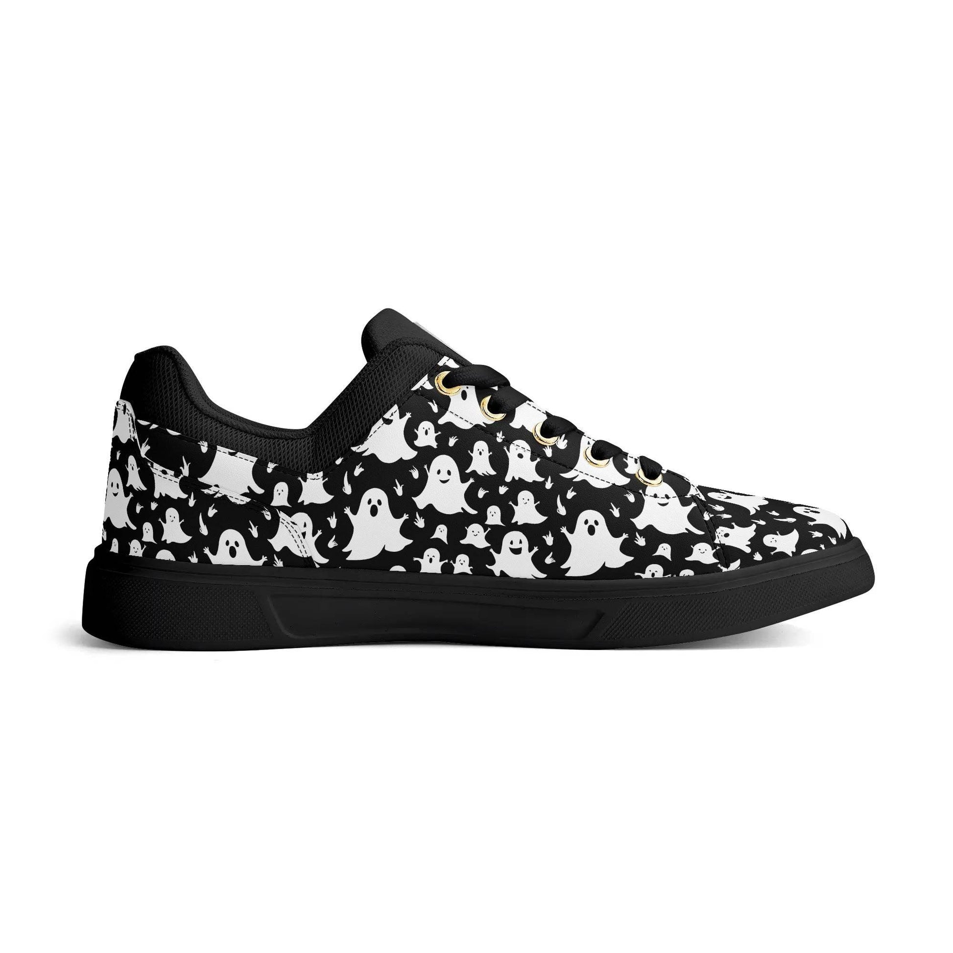Unisex Spooky Ghost Lightweight Brand Low Top Mesh Shoes - DeRose Seasonal