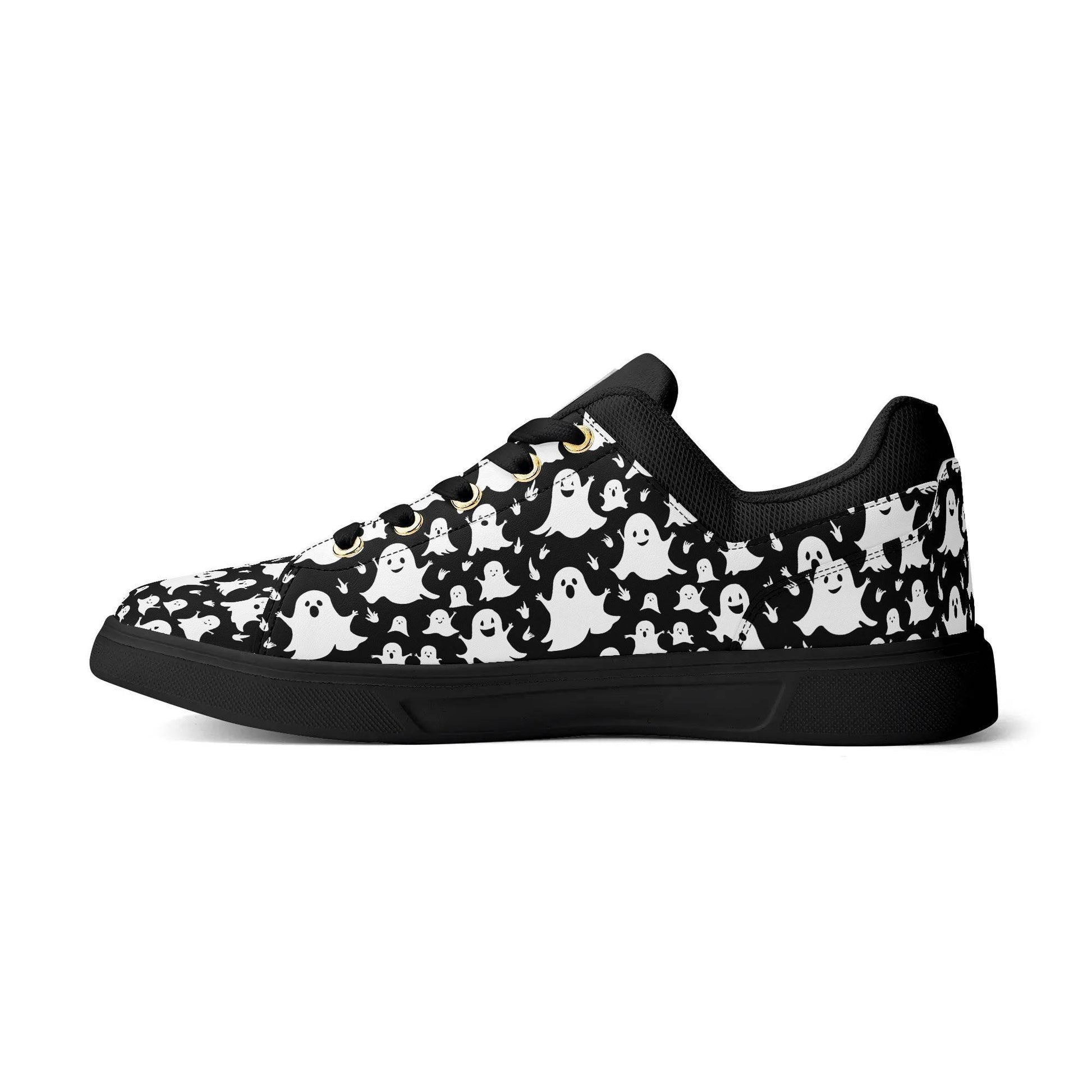 Unisex Spooky Ghost Lightweight Brand Low Top Mesh Shoes - DeRose Seasonal