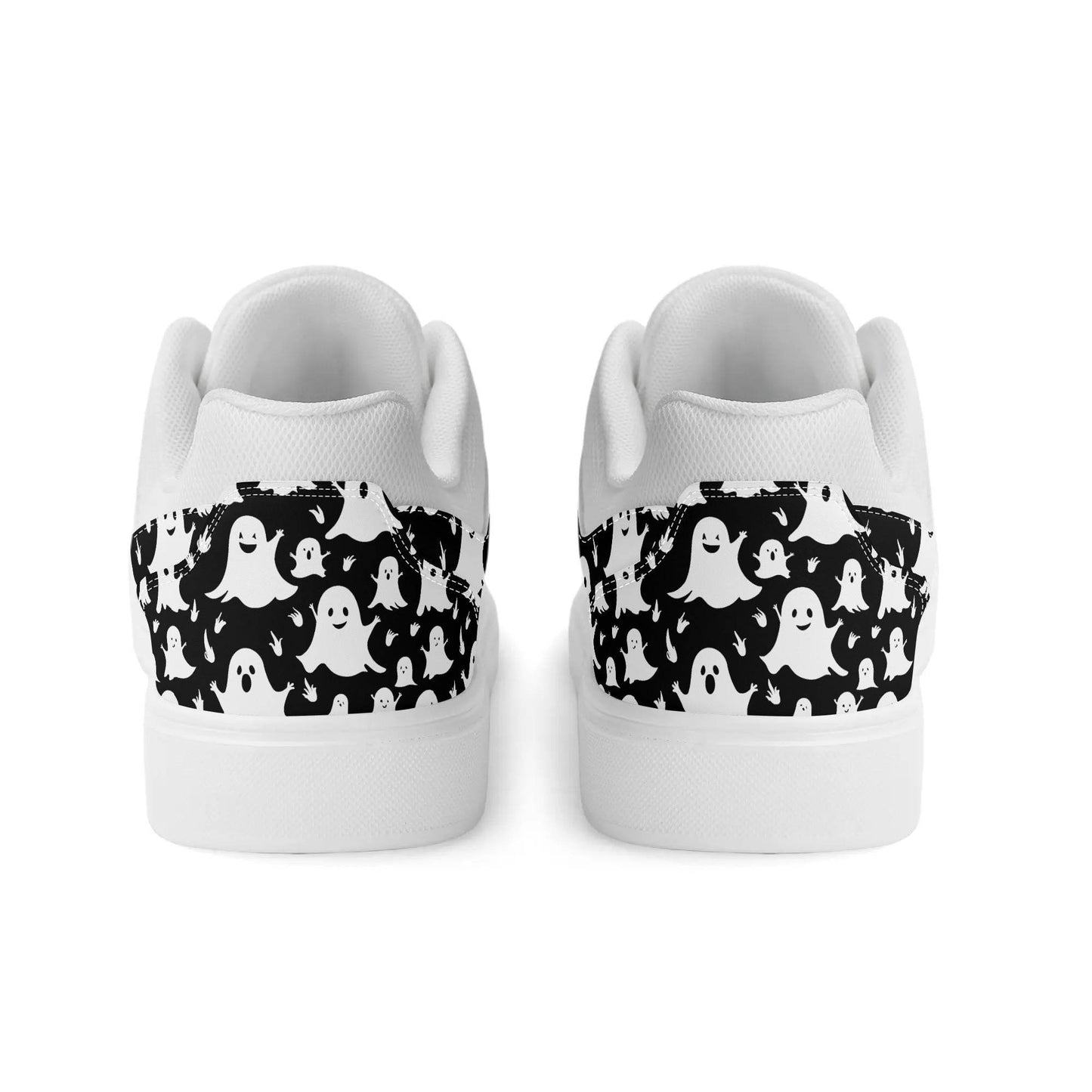Unisex Spooky Ghost Lightweight Brand Low Top Mesh Shoes - DeRose Seasonal