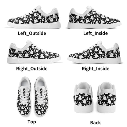 Unisex Spooky Ghost Lightweight Brand Low Top Mesh Shoes - DeRose Seasonal