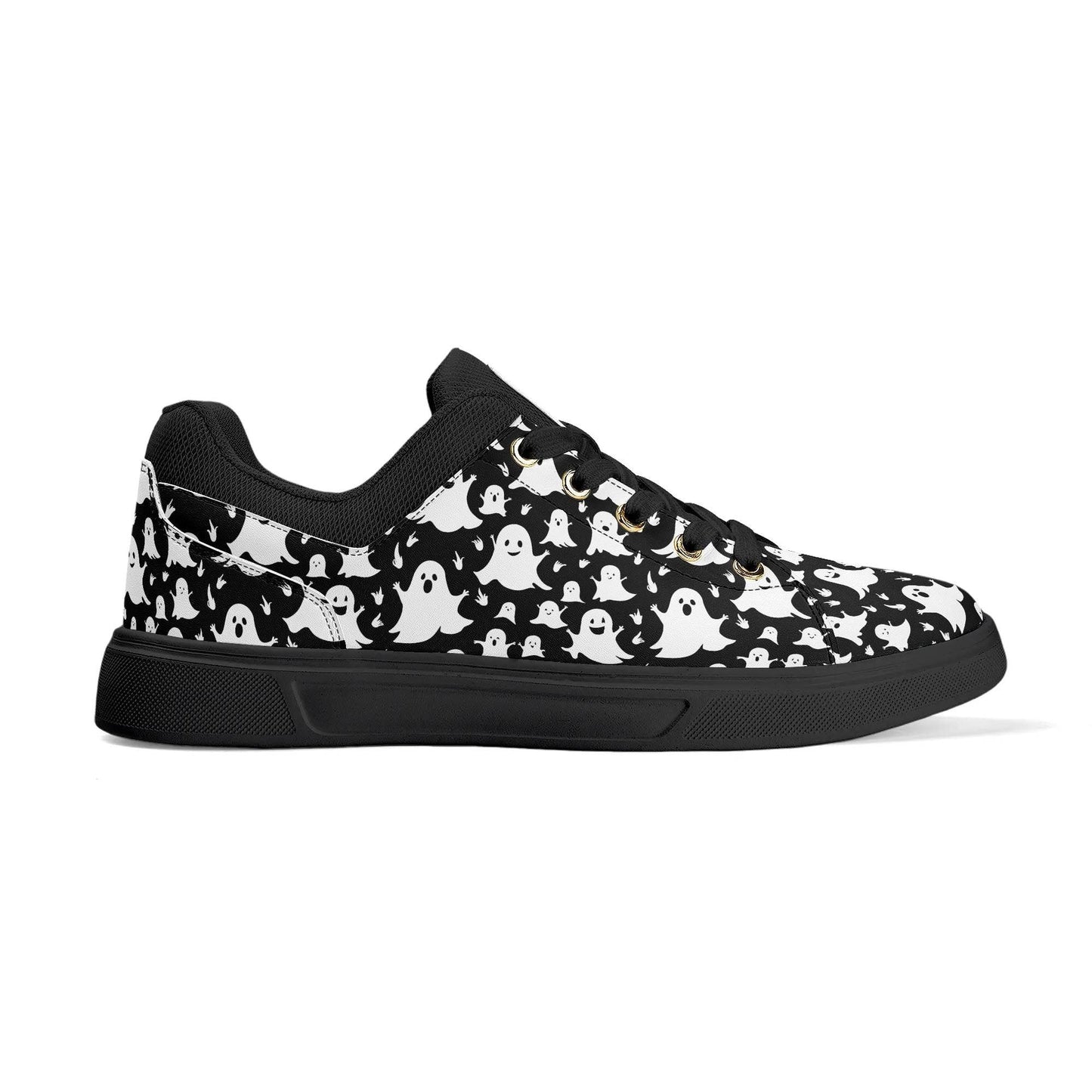 Unisex Spooky Ghost Lightweight Brand Low Top Mesh Shoes - DeRose Seasonal