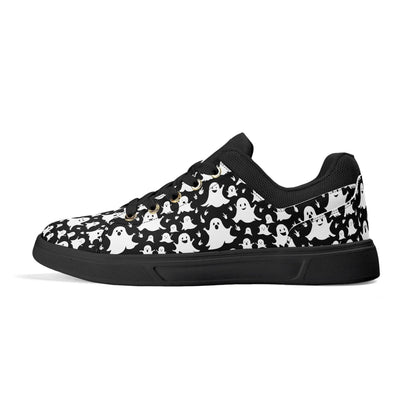 Unisex Spooky Ghost Lightweight Brand Low Top Mesh Shoes - DeRose Seasonal