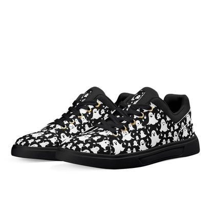 Unisex Spooky Ghost Lightweight Brand Low Top Mesh Shoes - DeRose Seasonal