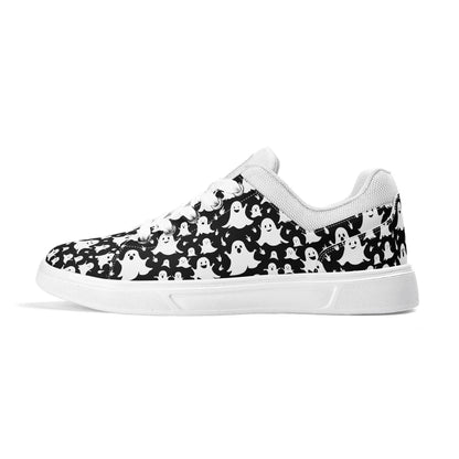 Unisex Spooky Ghost Lightweight Brand Low Top Mesh Shoes - DeRose Seasonal
