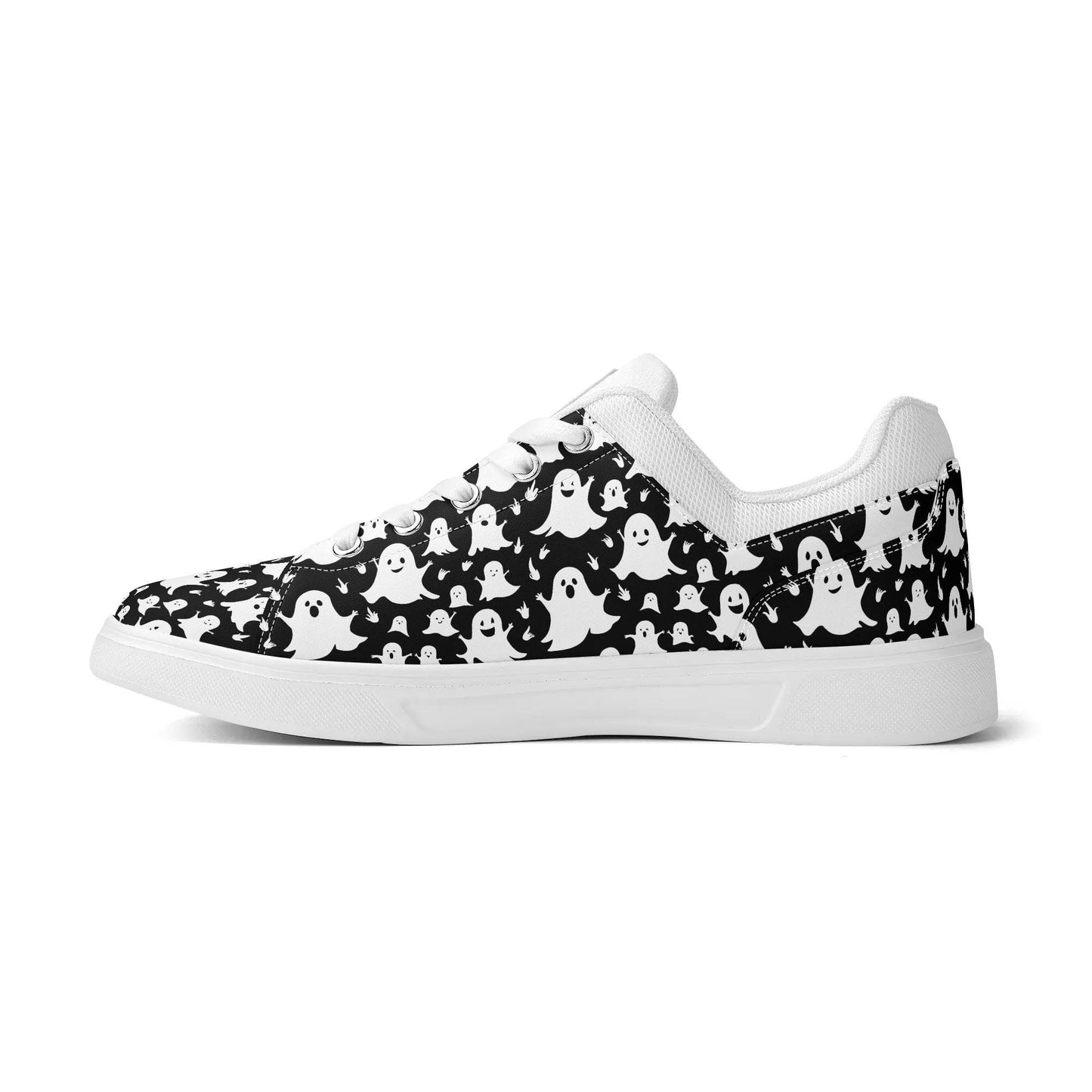 Unisex Spooky Ghost Lightweight Brand Low Top Mesh Shoes - DeRose Seasonal
