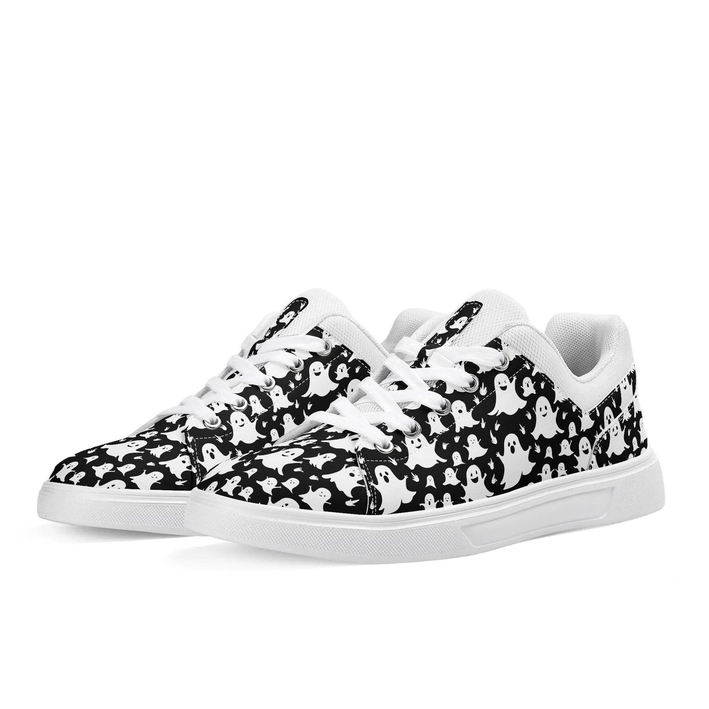 Unisex Spooky Ghost Lightweight Brand Low Top Mesh Shoes - DeRose Seasonal