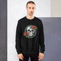 Unisex Skull and Roses Sweatshirt - DeathDrip Branding - DeRose Seasonal