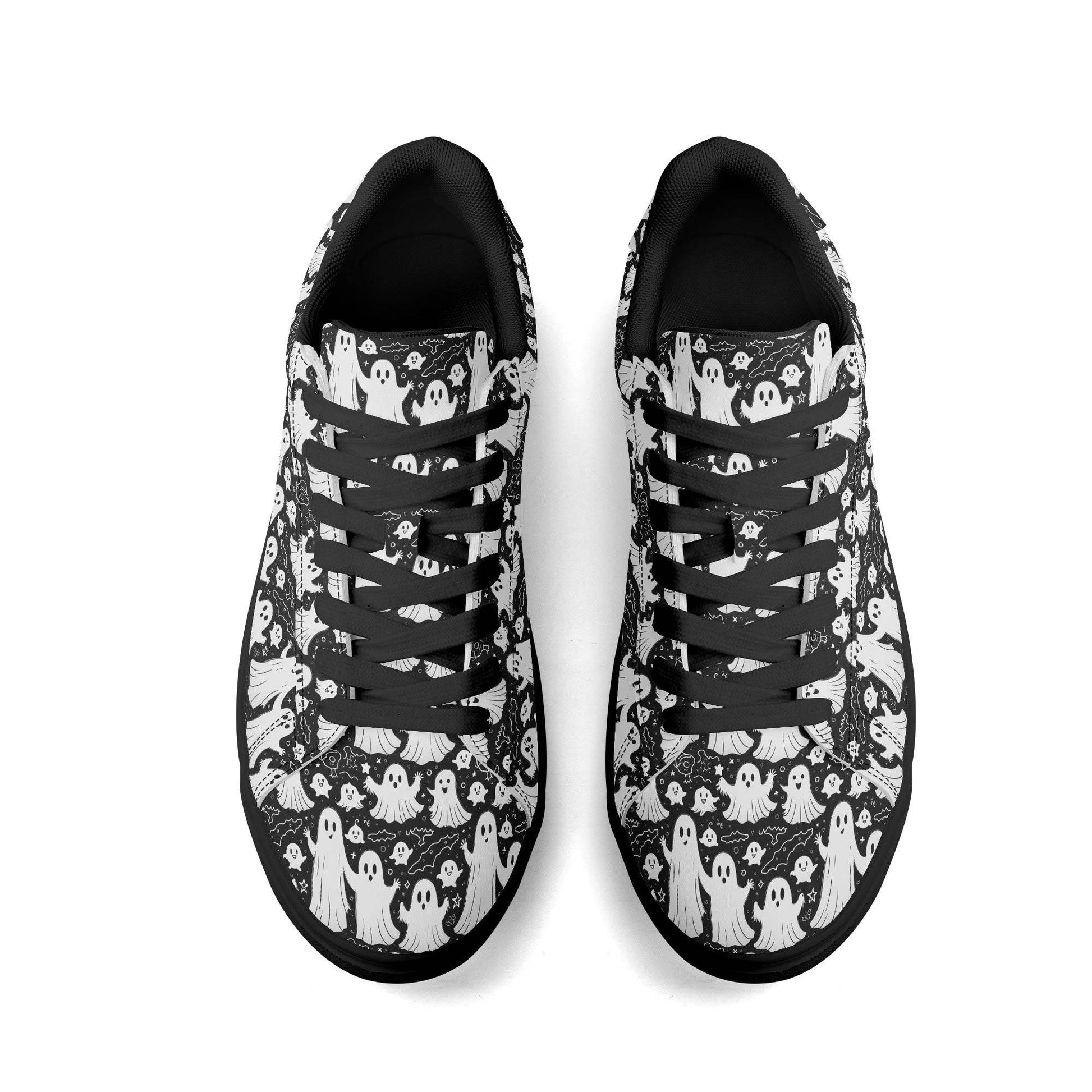 Vintage Ghost Adult Lightweight Brand Low Top Leather Shoes - DeRose Seasonal