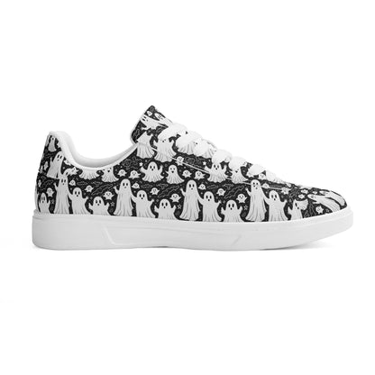 Vintage Ghost Adult Lightweight Brand Low Top Leather Shoes - DeRose Seasonal