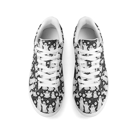 Vintage Ghost Adult Lightweight Brand Low Top Leather Shoes - DeRose Seasonal