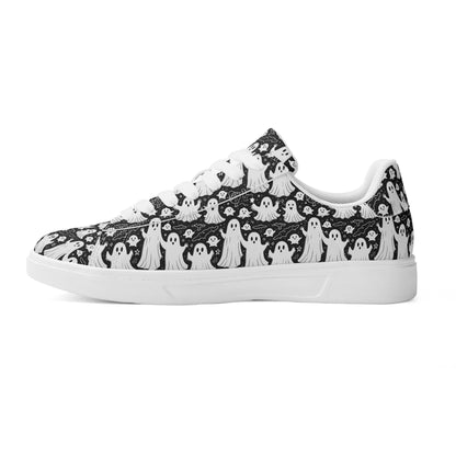 Vintage Ghost Adult Lightweight Brand Low Top Leather Shoes - DeRose Seasonal