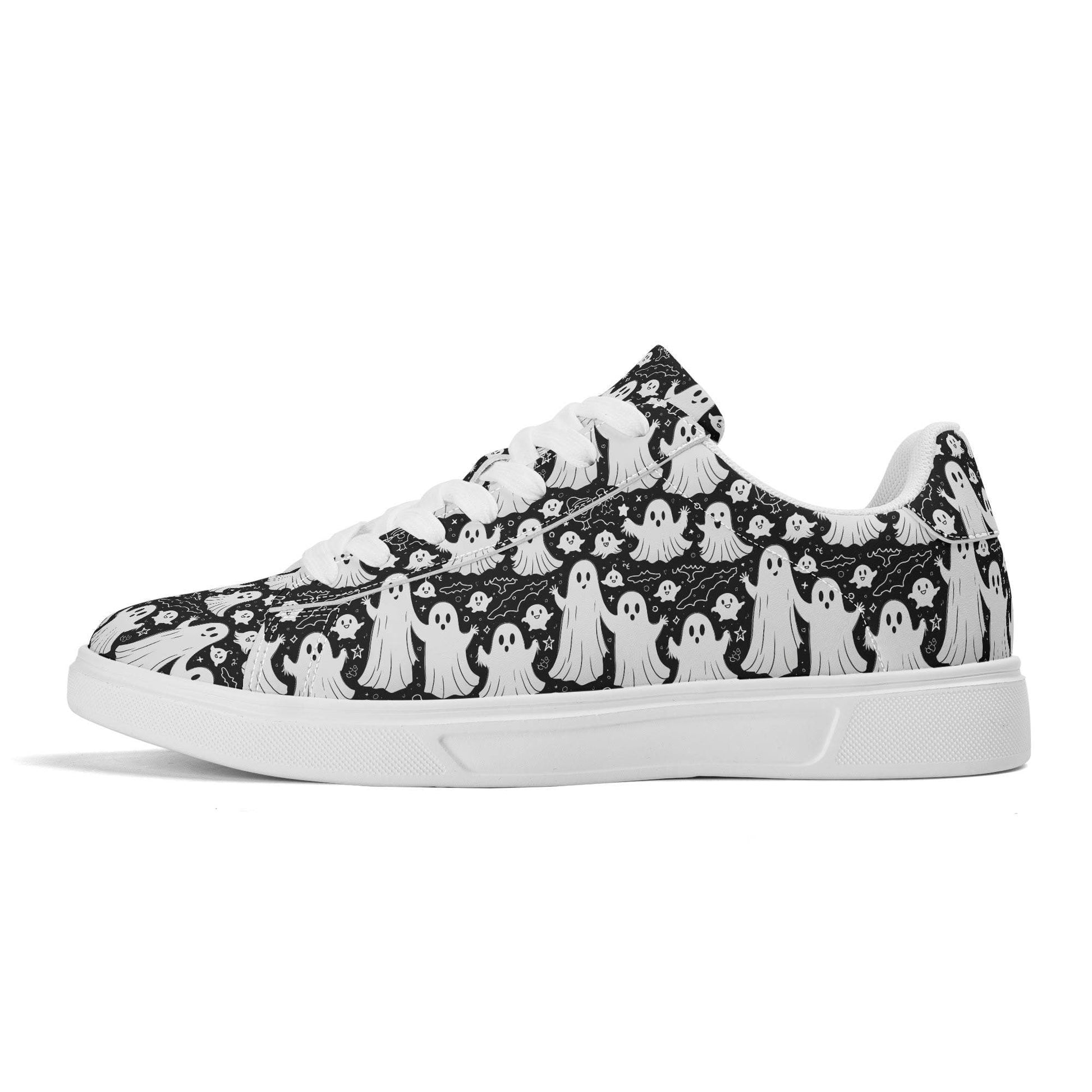 Vintage Ghost Adult Lightweight Brand Low Top Leather Shoes - DeRose Seasonal