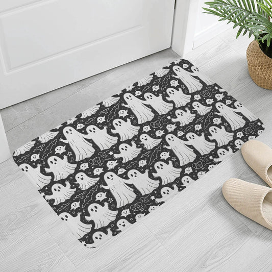 Vintage Ghost Plush Indoor Doormat - DeRose Seasonal