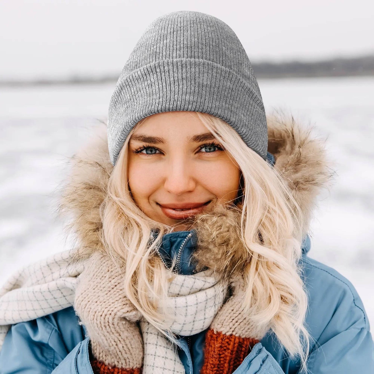 Warm Comfortable Knit Beanies - DeRose Seasonal