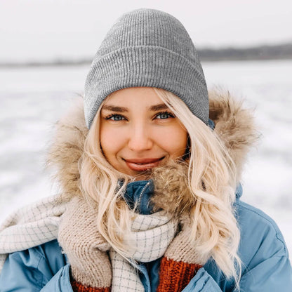 Warm Comfortable Knit Beanies - DeRose Seasonal