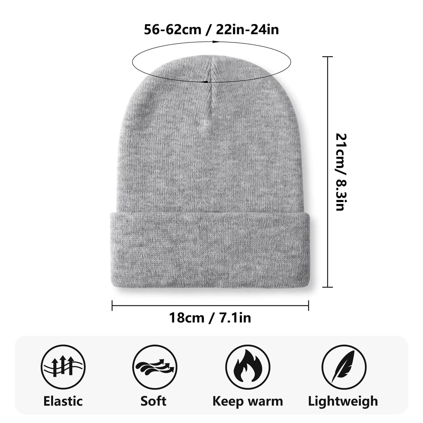 Warm Comfortable Knit Beanies - DeRose Seasonal
