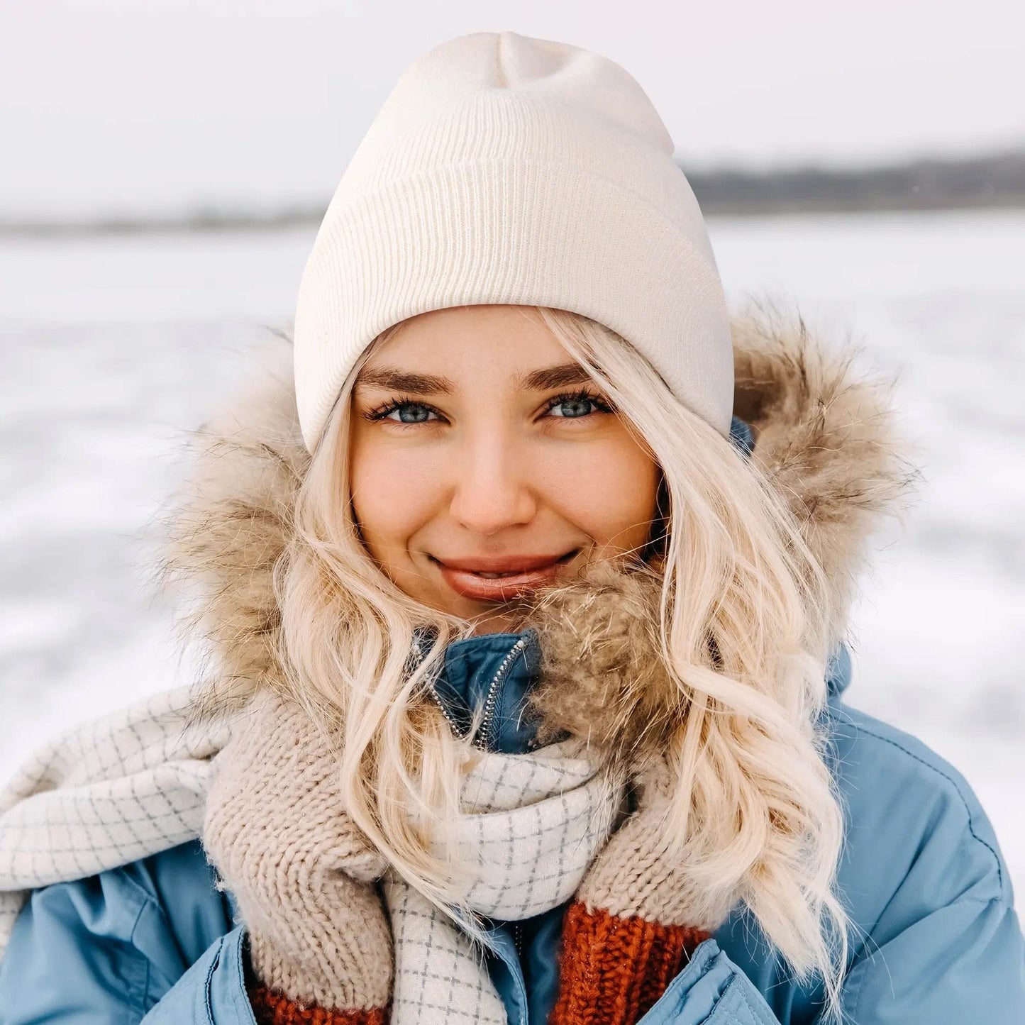 Warm Comfortable Knit Beanies - DeRose Seasonal