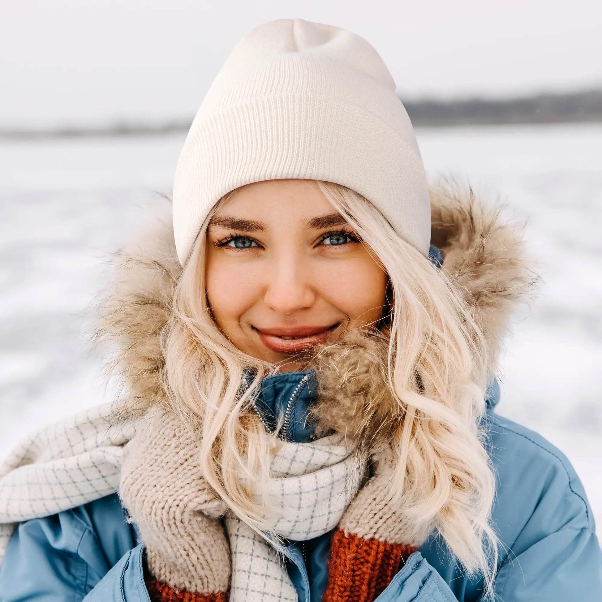 Warm Comfortable Knit Beanies - DeRose Seasonal