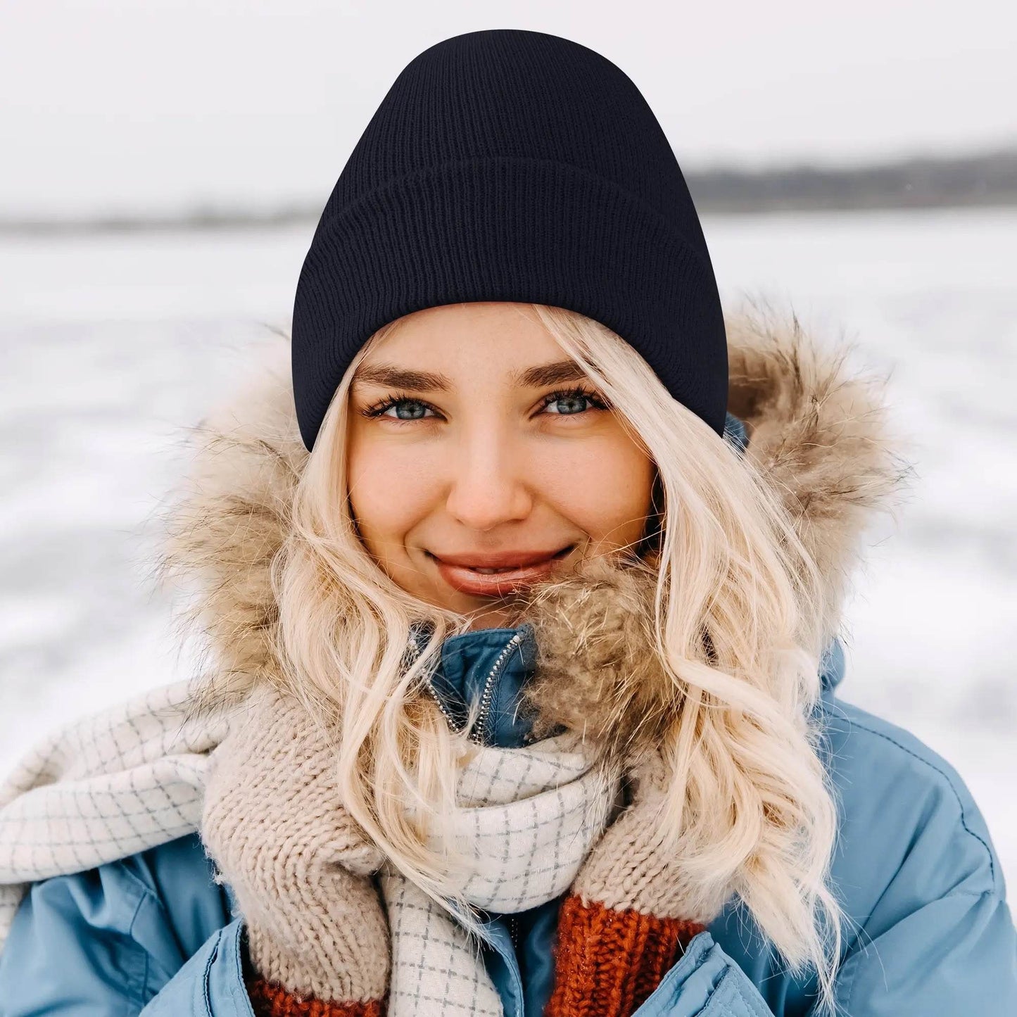 Warm Comfortable Knit Beanies - DeRose Seasonal