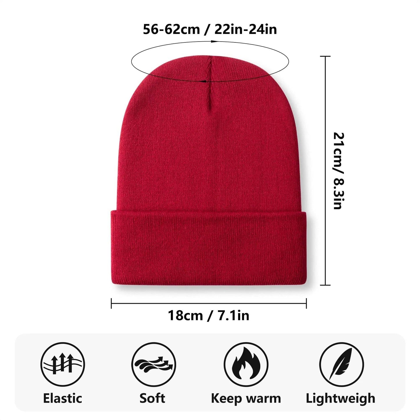 Warm Comfortable Knit Beanies - DeRose Seasonal