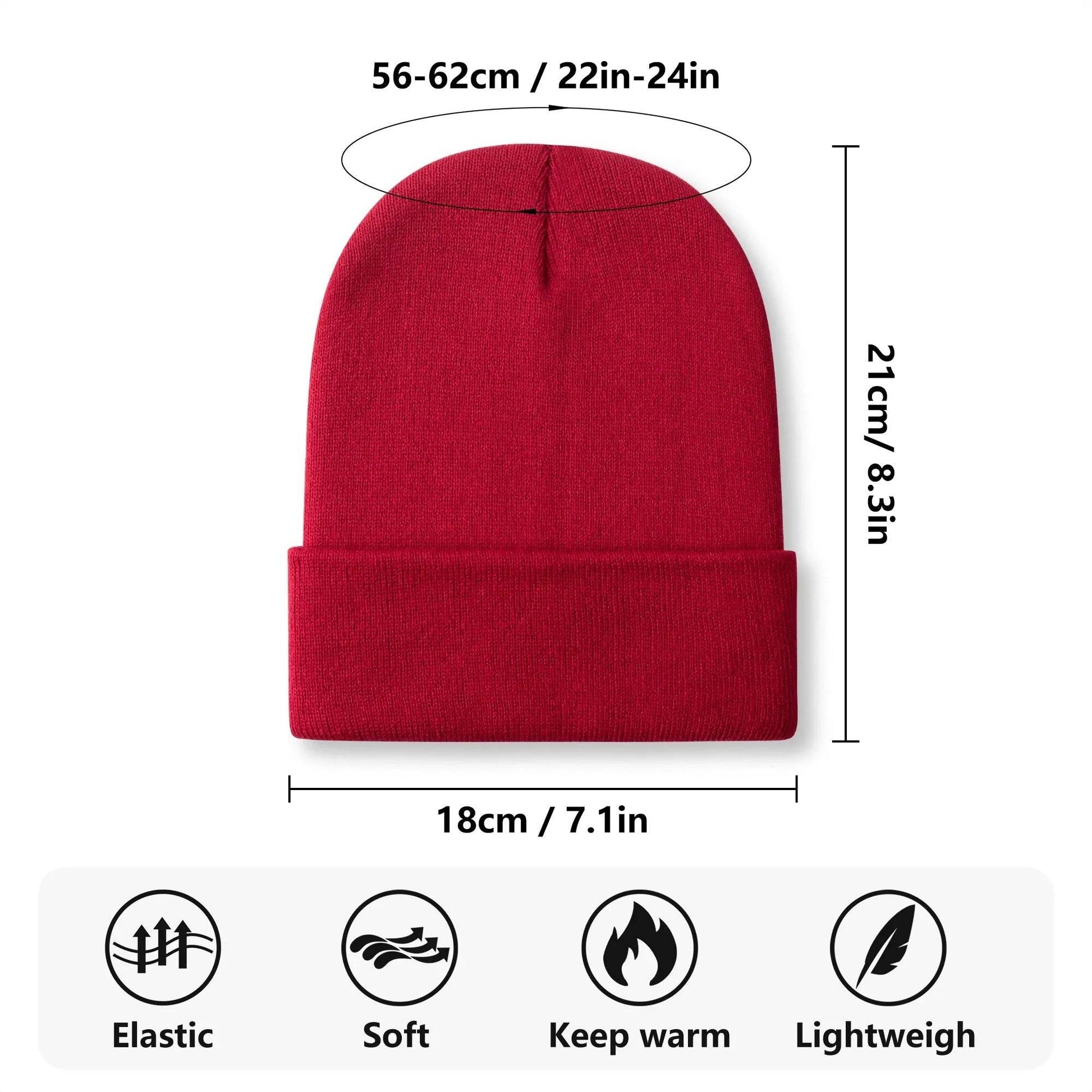 Warm Comfortable Knit Beanies - DeRose Seasonal