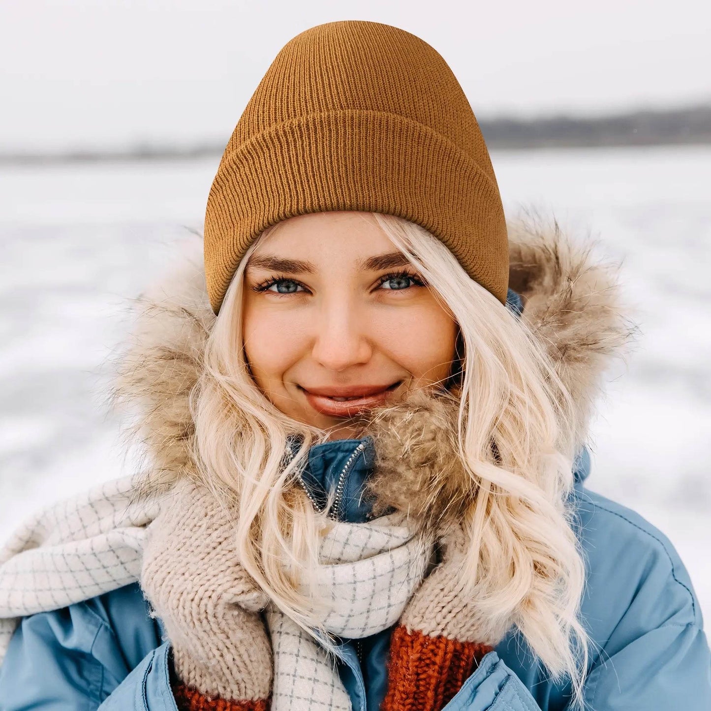 Warm Comfortable Knit Beanies - DeRose Seasonal