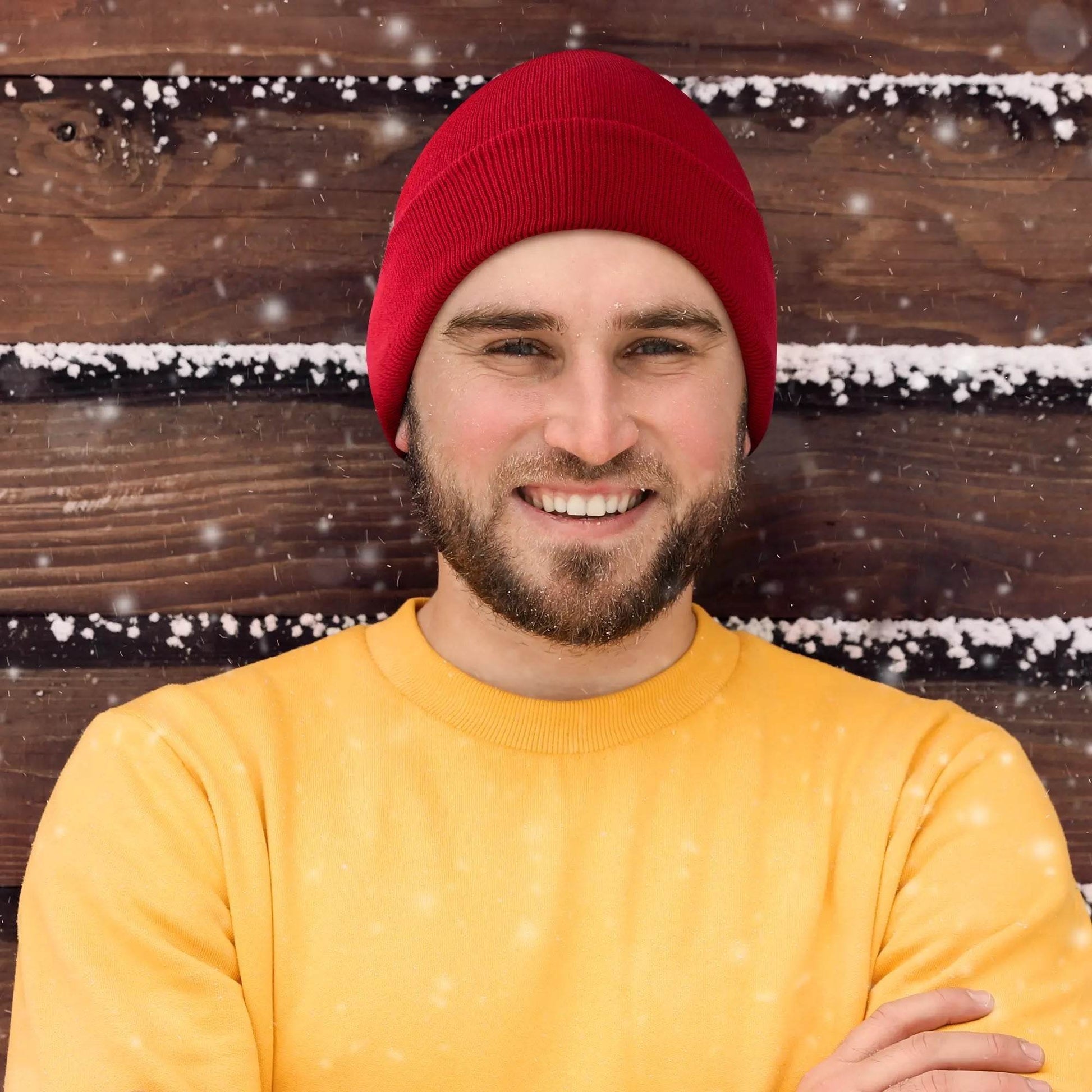 Warm Comfortable Knit Beanies - DeRose Seasonal