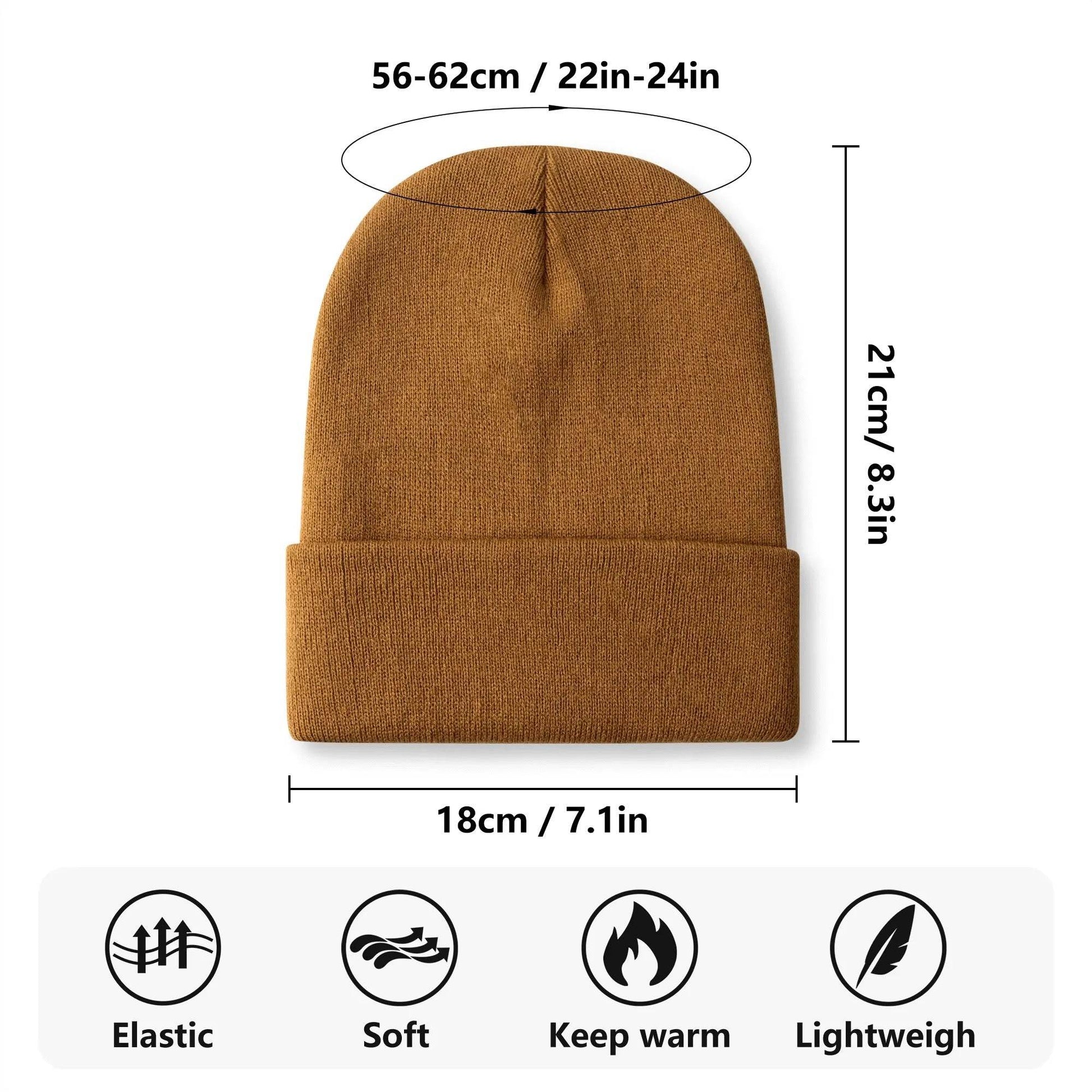 Warm Comfortable Knit Beanies - DeRose Seasonal