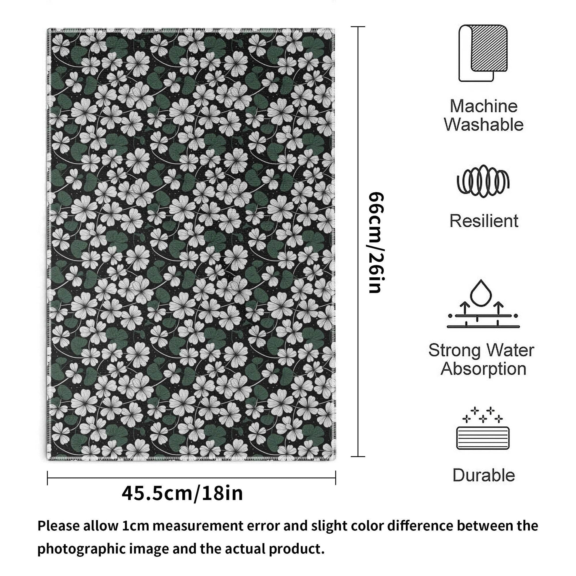 White Clover Hand Towels (6 Pcs) - DeRose Seasonal