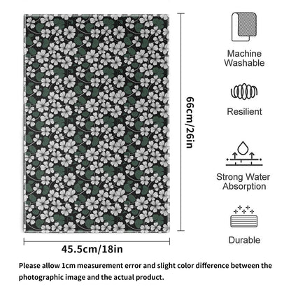 White Clover Hand Towels (6 Pcs) - DeRose Seasonal