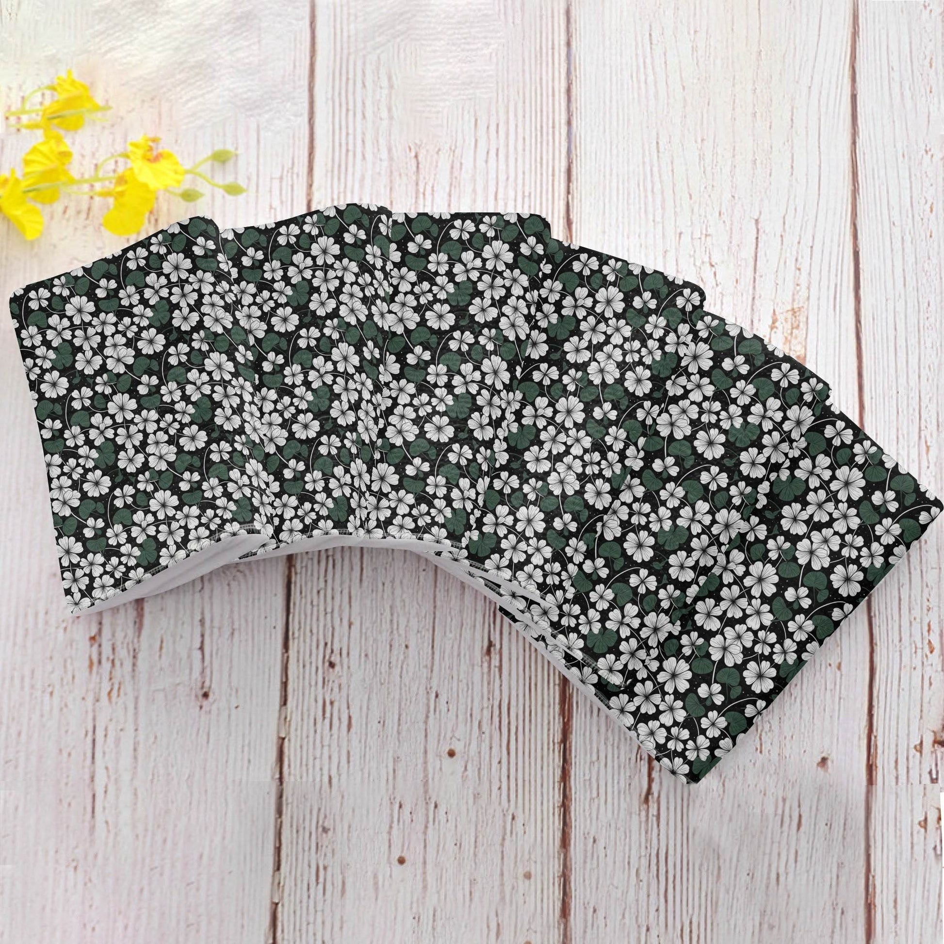White Clover Hand Towels (6 Pcs) - DeRose Seasonal