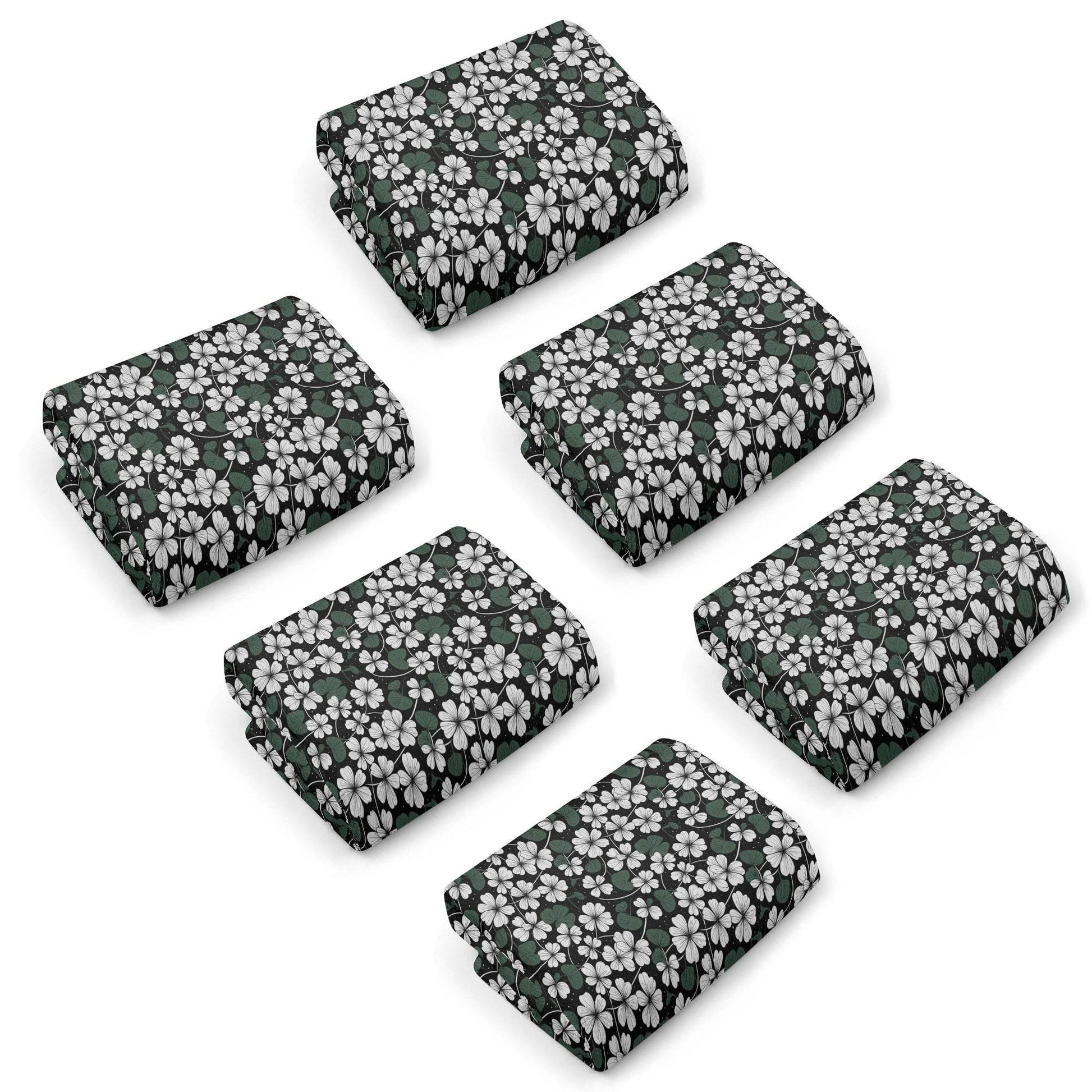 White Clover Hand Towels (6 Pcs) - DeRose Seasonal