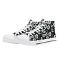 White Clover Men's High Top Canvas Shoes - DeRose Seasonal
