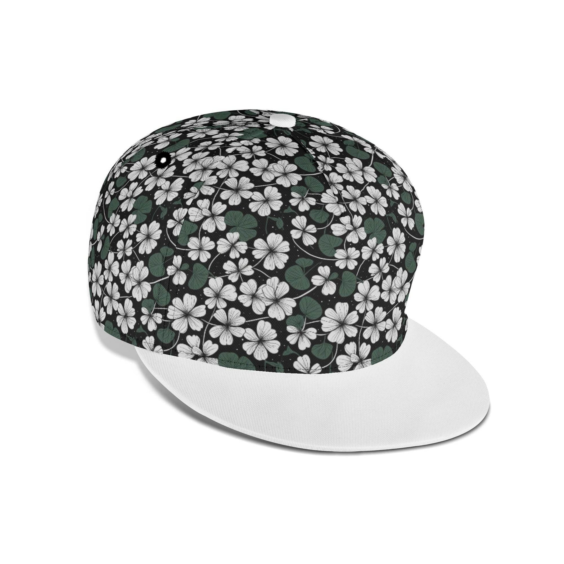 White Clovers Unisex Classic Snapbacks - DeRose Seasonal