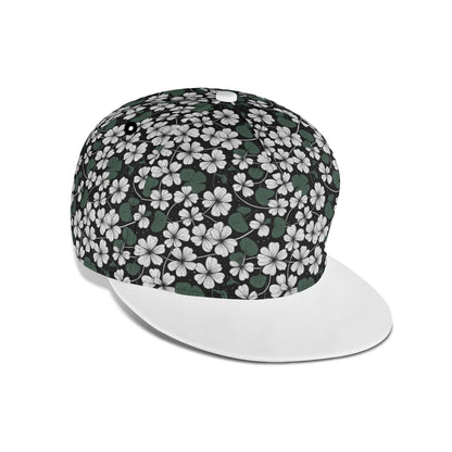 White Clovers Unisex Classic Snapbacks - DeRose Seasonal
