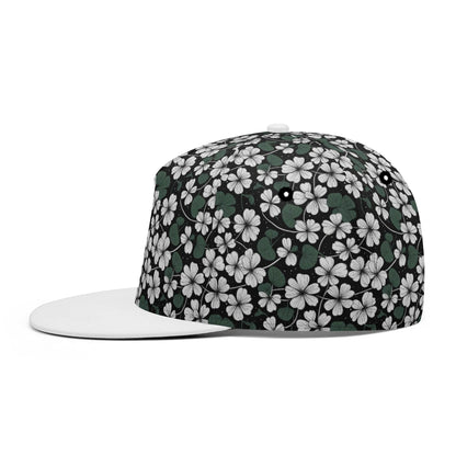 White Clovers Unisex Classic Snapbacks - DeRose Seasonal