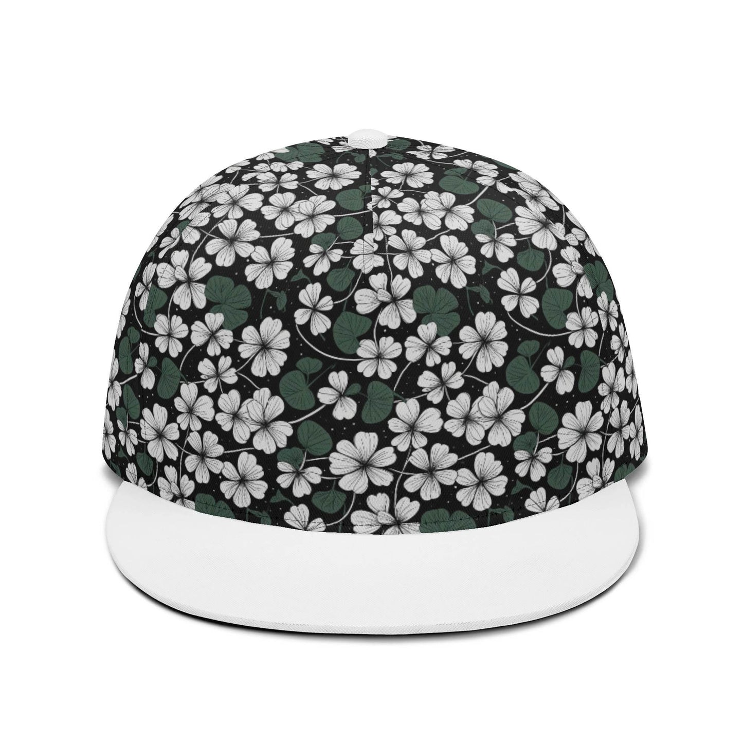 White Clovers Unisex Classic Snapbacks - DeRose Seasonal