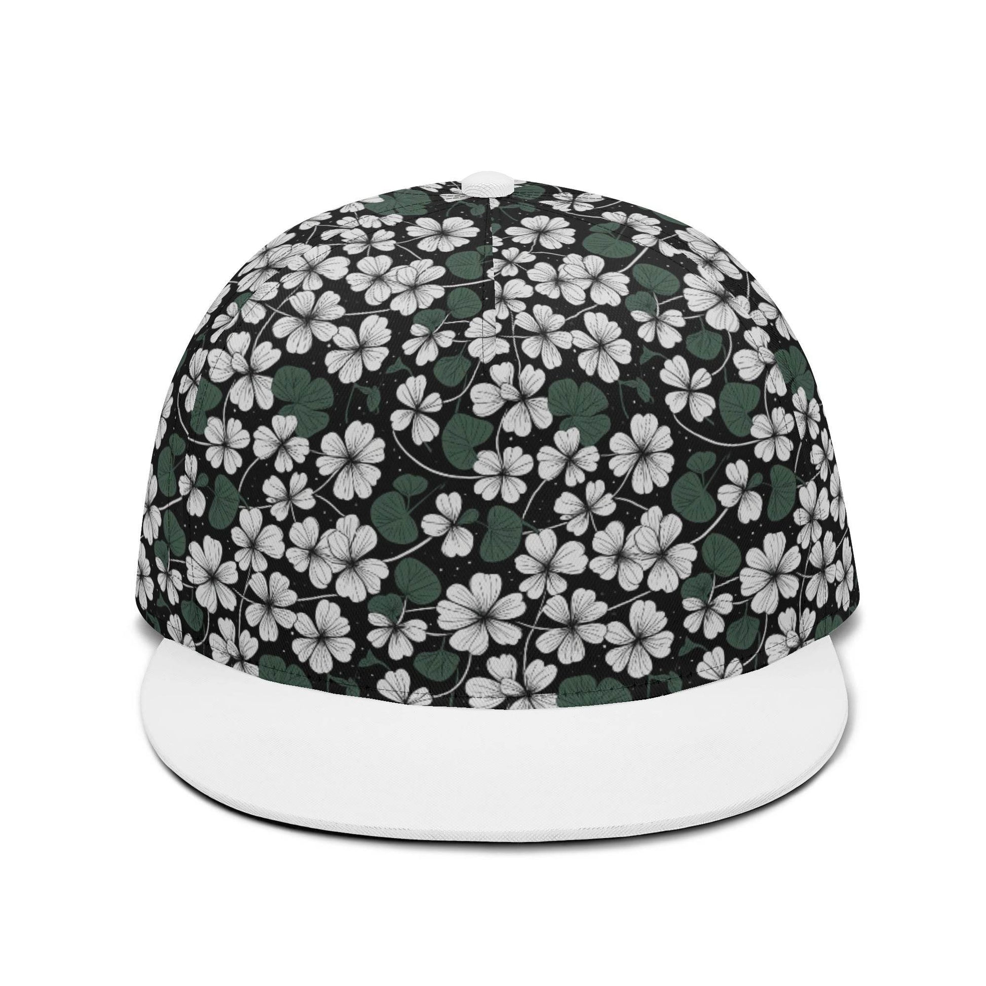 White Clovers Unisex Classic Snapbacks - DeRose Seasonal