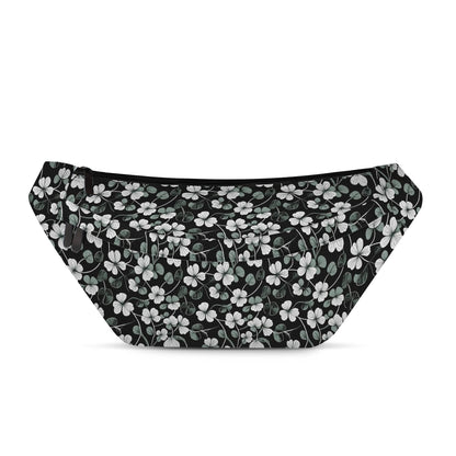 White and Green Clover Fanny Pack - DeRose Seasonal