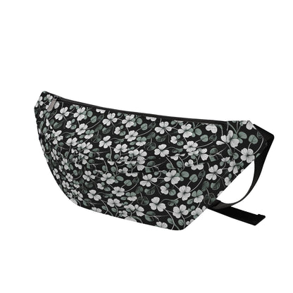 White and Green Clover Fanny Pack - DeRose Seasonal