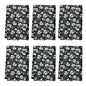 White and Green Clover Hand Towels (6 Pcs) - DeRose Seasonal