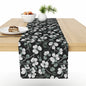 White and Green Clover Polyester Table Runner - DeRose Seasonal