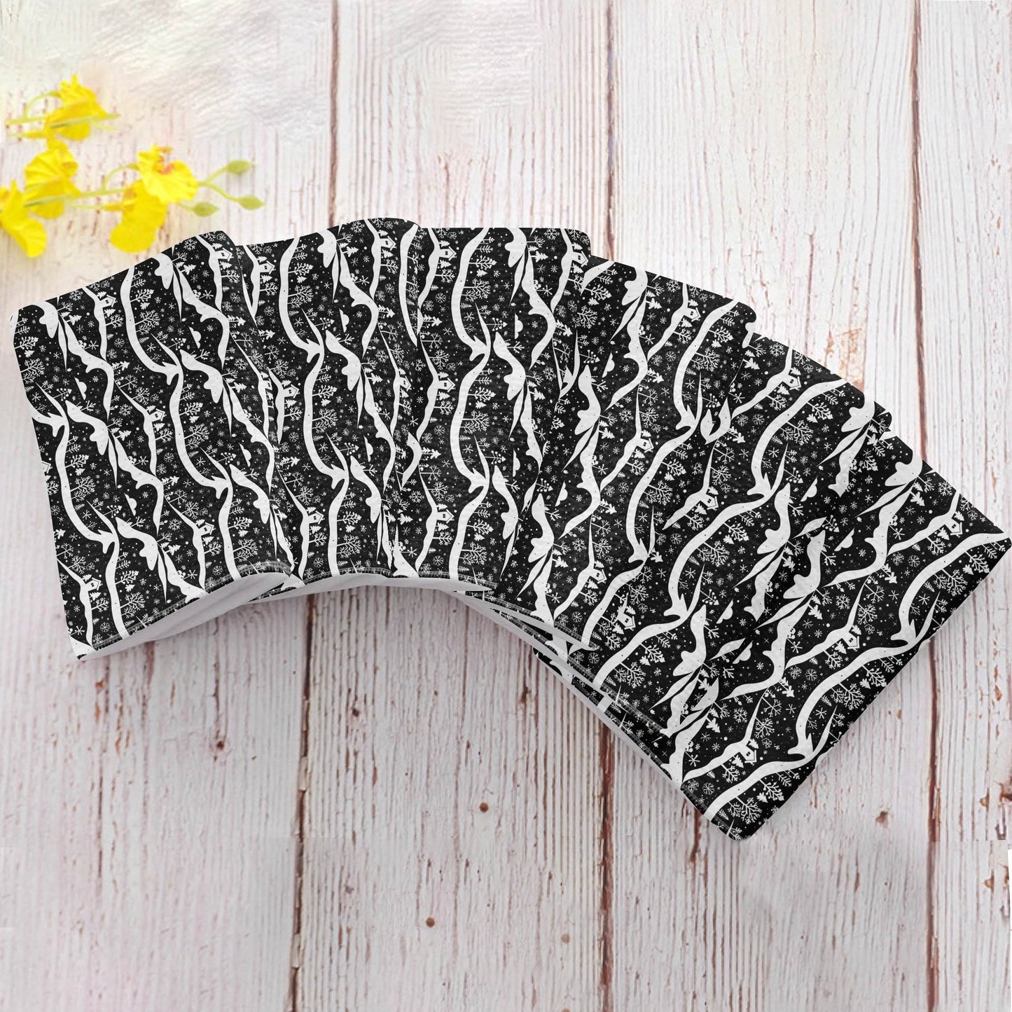 Winter Town Hand Towels (6 Pcs) - DeRose Seasonal