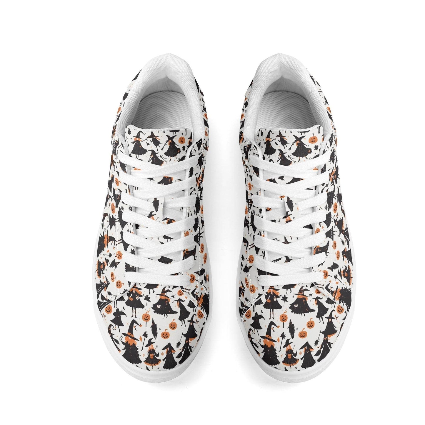 Witches Adult Lightweight Brand Low Top Leather Shoes - DeRose Seasonal