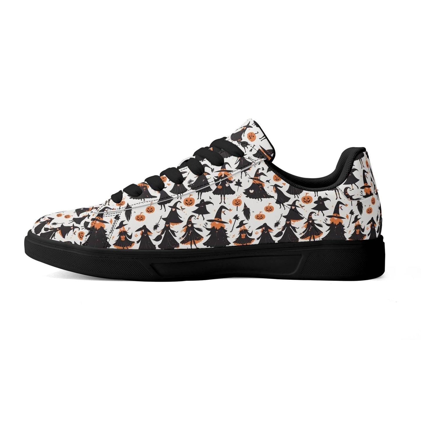 Witches Adult Lightweight Brand Low Top Leather Shoes - DeRose Seasonal