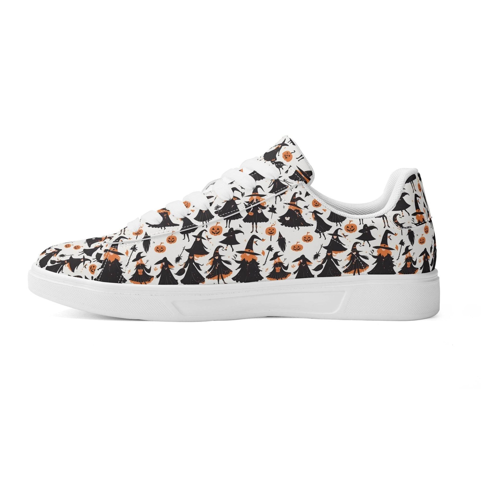 Witches Adult Lightweight Brand Low Top Leather Shoes - DeRose Seasonal