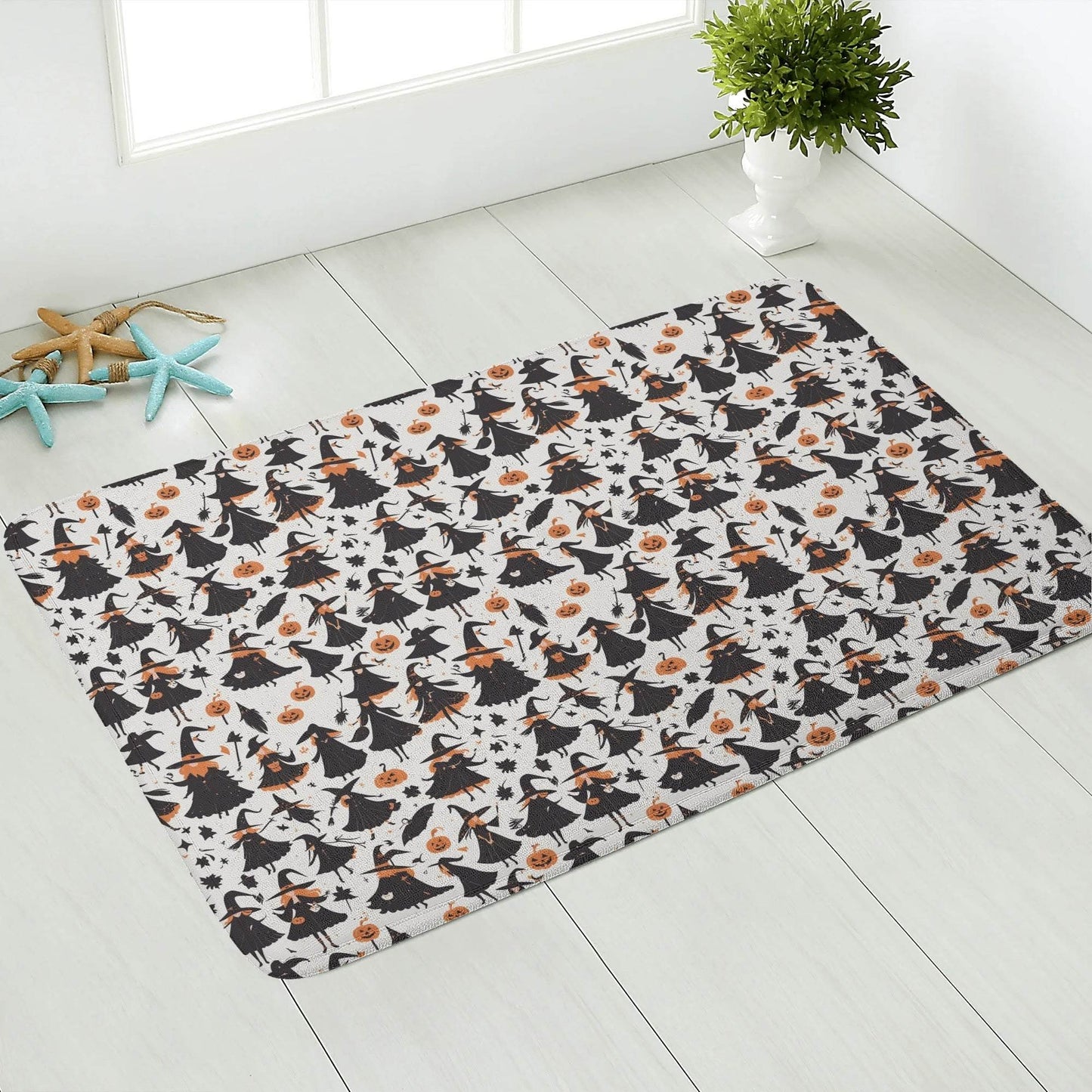 Witches Plush Indoor Doormat - DeRose Seasonal