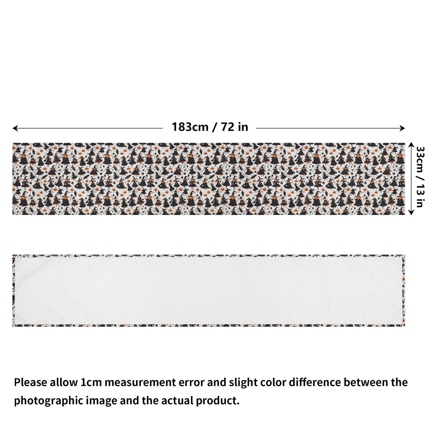 Witches Polyester Table Runner - DeRose Seasonal