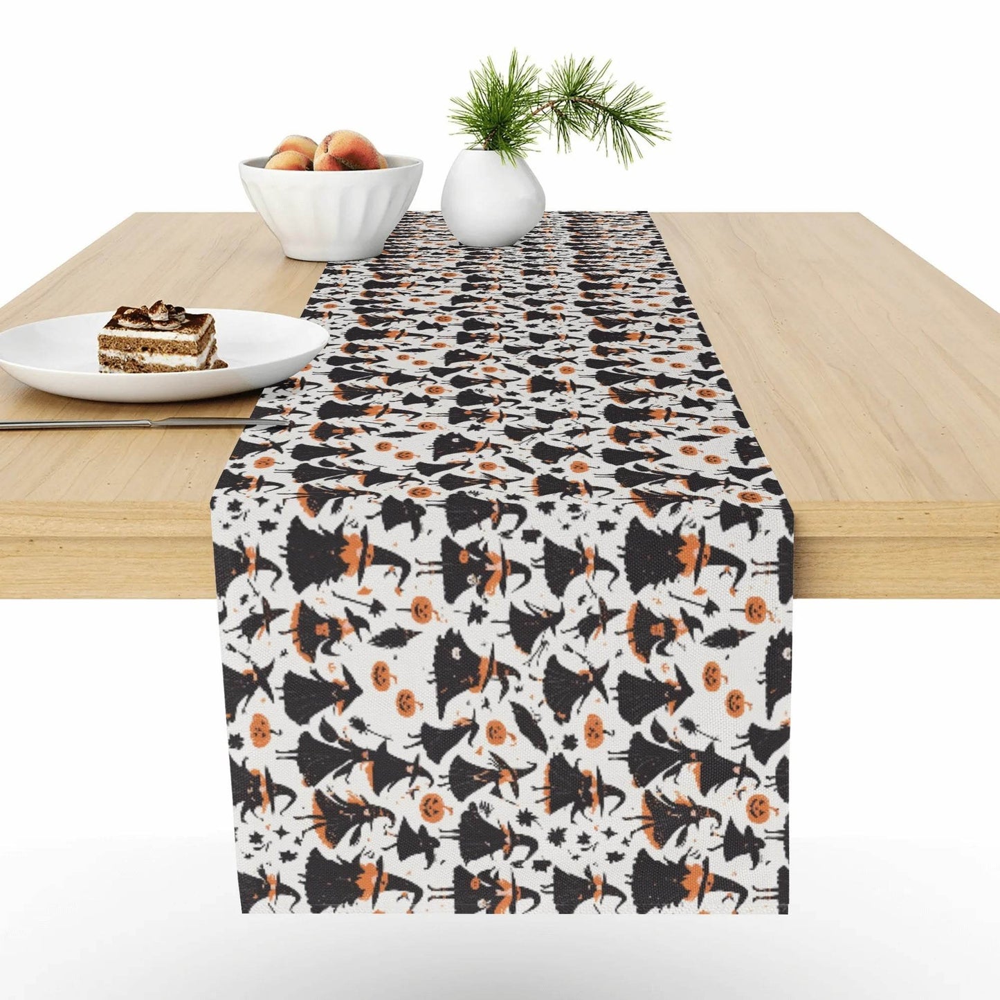 Witches Polyester Table Runner - DeRose Seasonal
