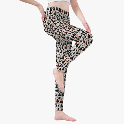 Witches Women's Yoga Pants - DeRose Seasonal